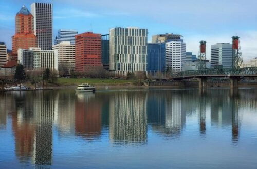 Portland Waterfront View