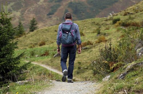 Green Exercise Hiker